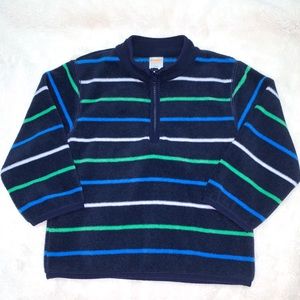 2T-3T Gymboree Boys Stripe Fleece Pullover
